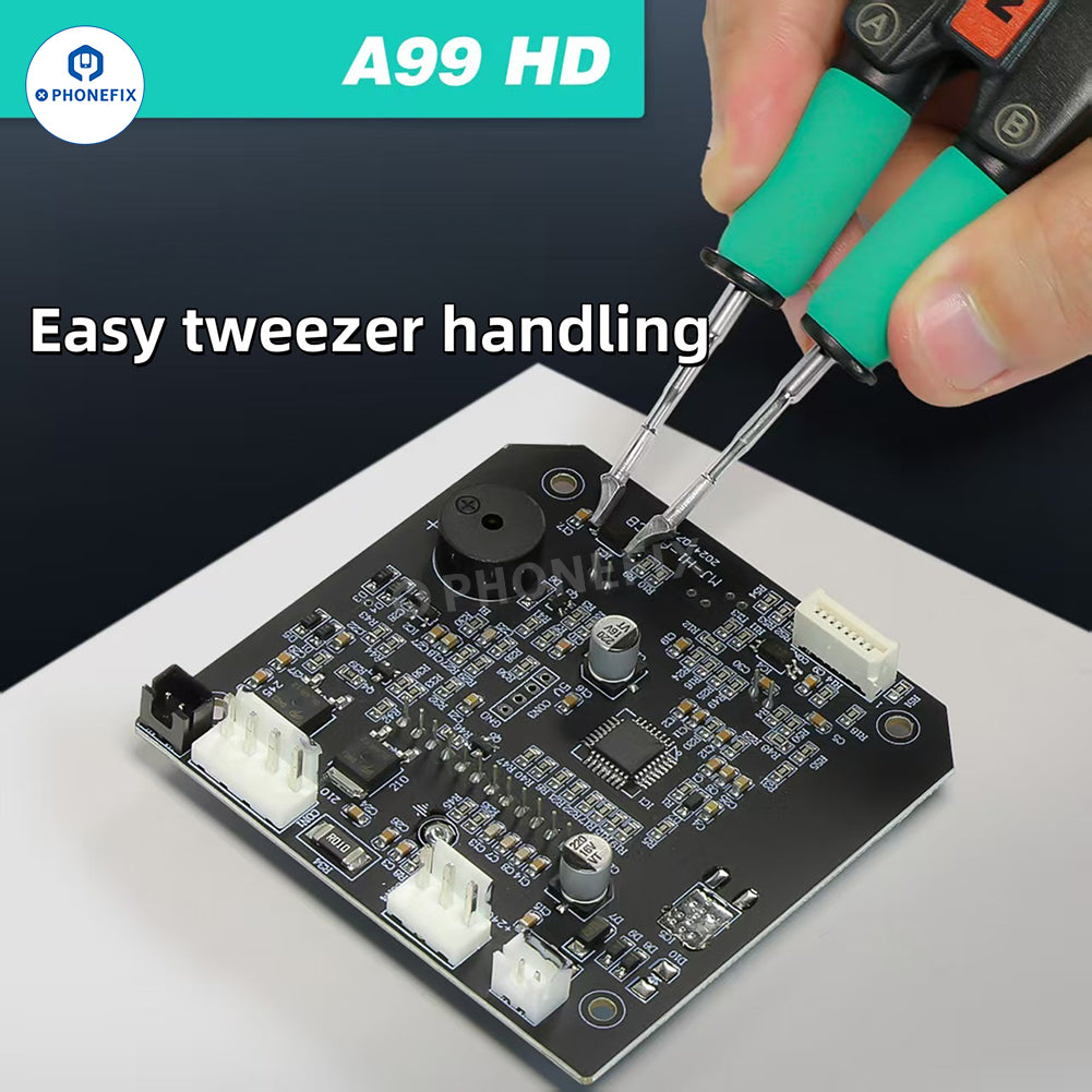 AIFEN A99 HD Soldering Station with C210 C245 Iron Electric Tweezers