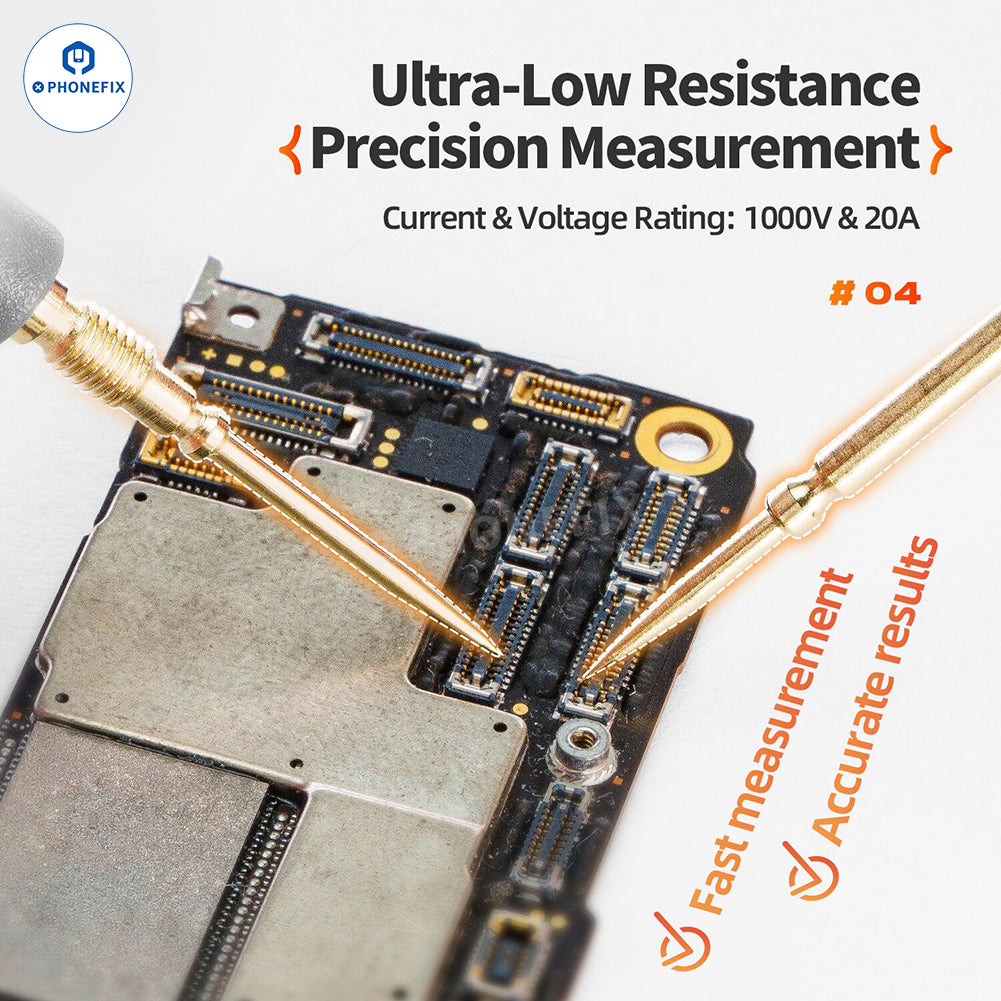 YCS Extra-tip Multimeter Pen for Phone PCB BGA IC Measurement