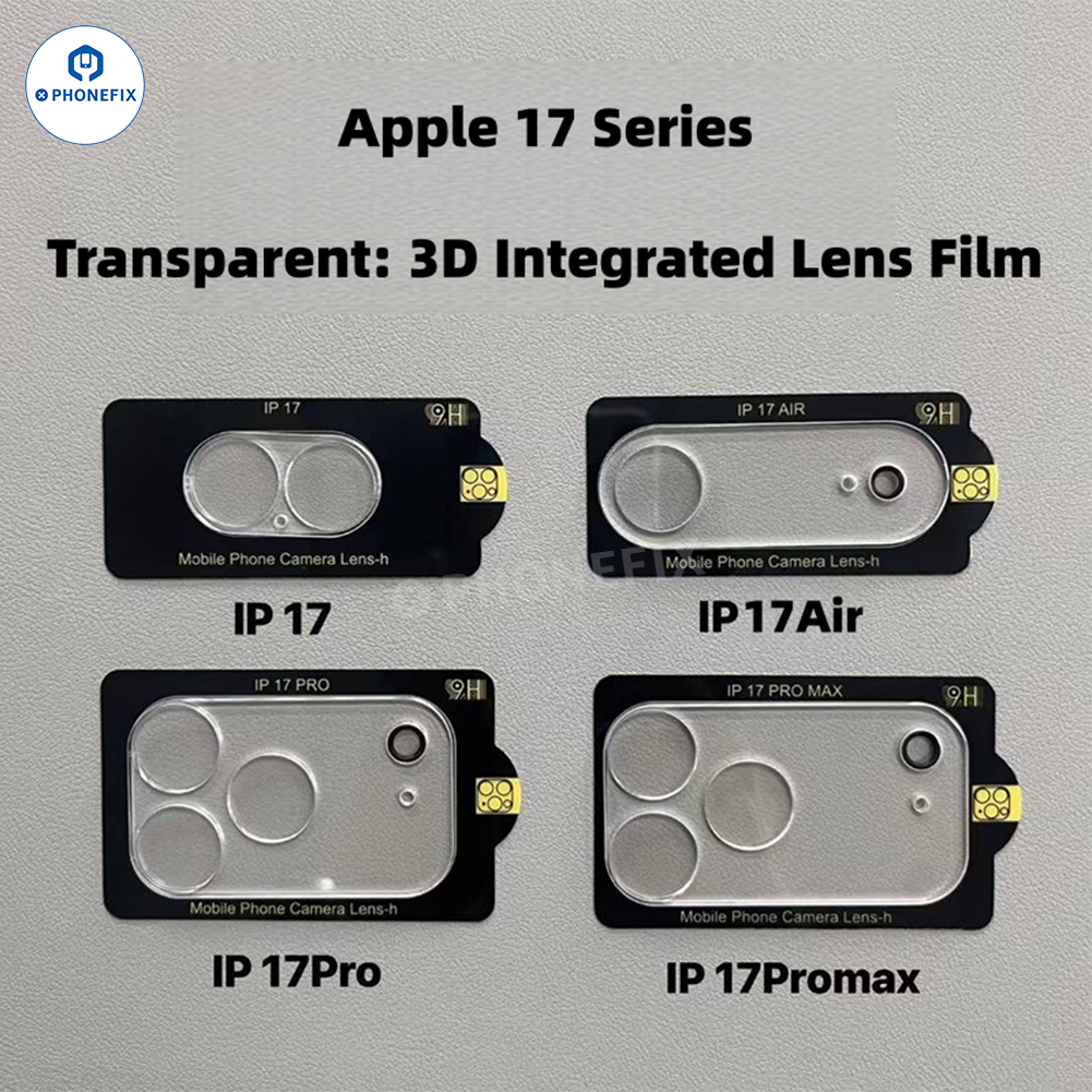 3D HD Mobile Rear Camera Lens Protector for iPhone 16-17 Pro Max