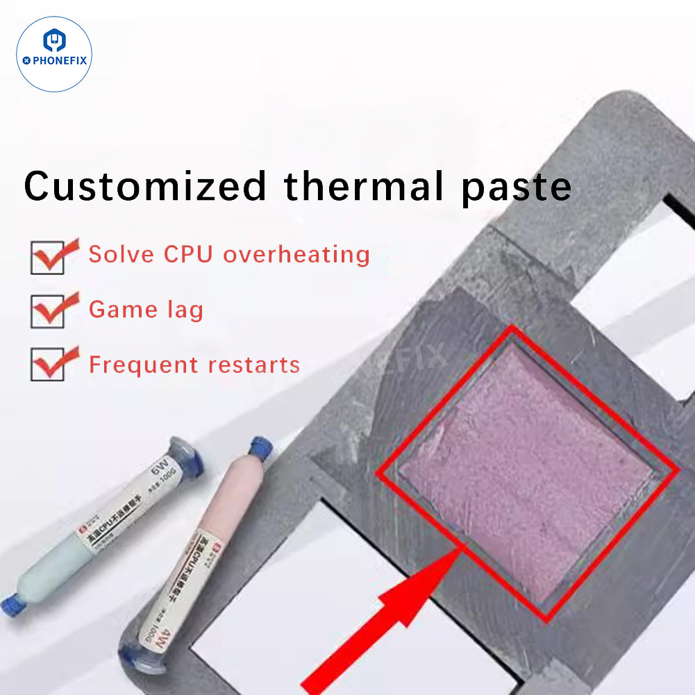 YCS Thermal Paste 100g 4W 6W CPU Heat Dissipation Grease Silicone