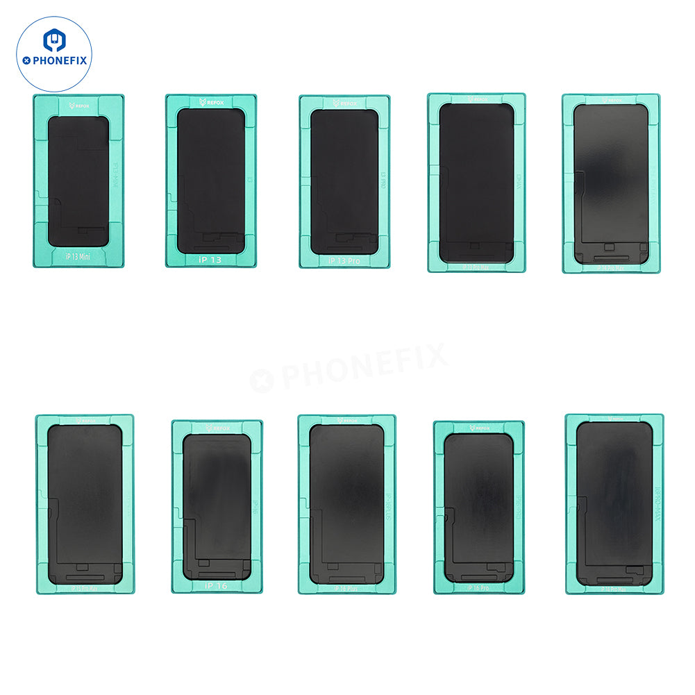 REFOX Screen Lamination Alignment Mold for iPhone 13-16 Pro Max