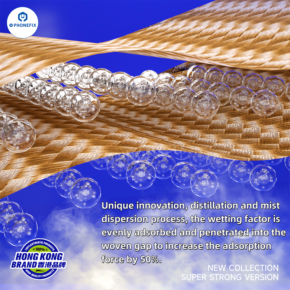 MECHANIC Dr.X Pro Desoldering Wick Phone PCB Tin Cleaning Wire