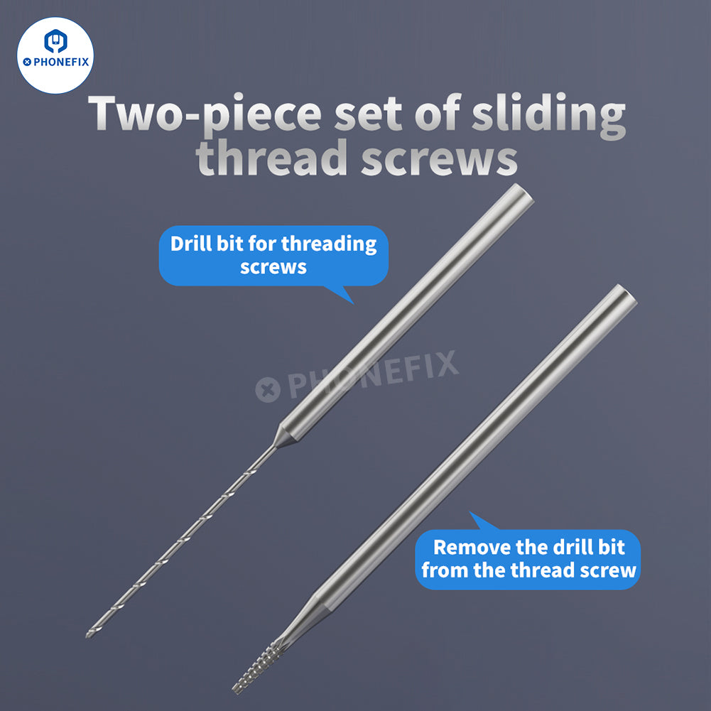 LANRUI U8 Sliding Drill Bit for Phone Stripped Screw Grinding Removal