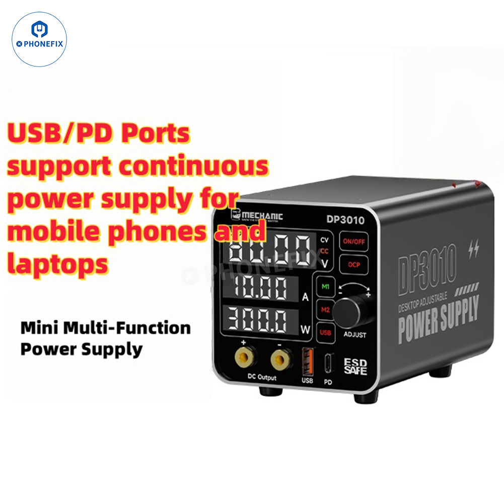 MECHANIC DP3010 30V 10A Power Supply for Phone/Laptop Repair