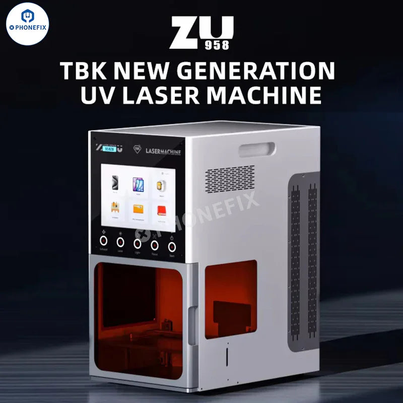 TBK 958ZP 958ZU 958ZE UV Laser Machine Phone Screen/Back Glass Remover