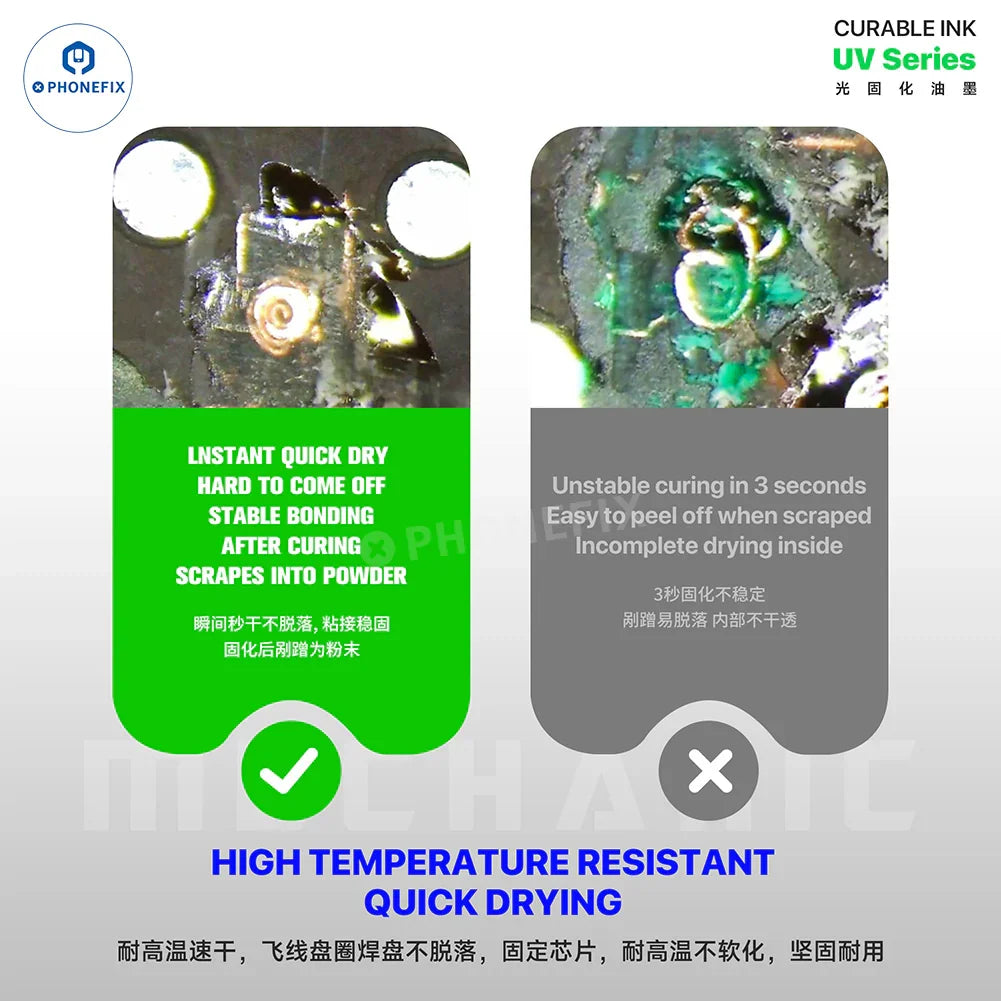 MECHANIC UV-9200 UV Curing Ink Quick Drying Oil for Phone Repair