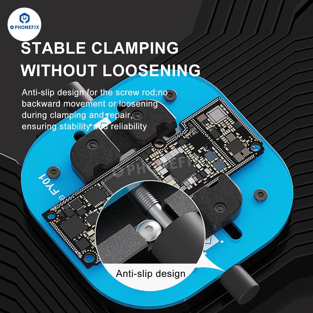 MaAnt FY01 M085 Tempered Insulation Glass Clamp Phone PCB Holder