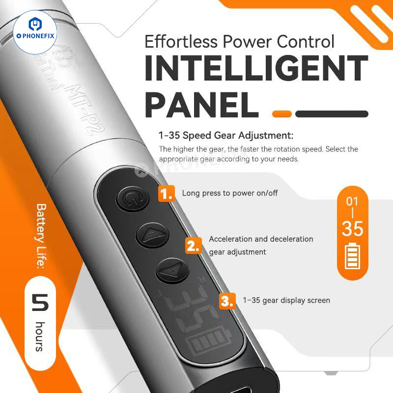 MobiTool MT-P2 Smart Handheld Grinding Pen for Phone Repair