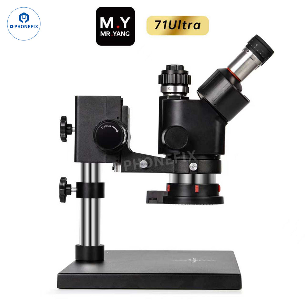 YCS M.Y 71 Ultra 6.5-58x Trinocular Stereo Microscope for Phone Repair