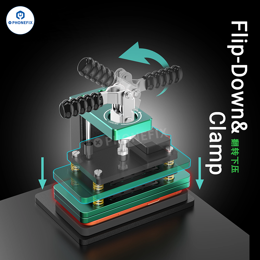 2UUL DA07 Mini Hot Press Station for Phone Frame/Back Cover Repair