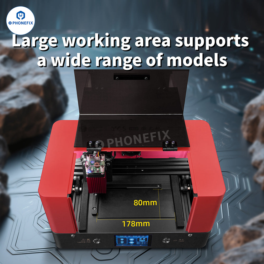 YCS DPCA Mini Laser Machine for iPhone Back Glass/Bracket Removal