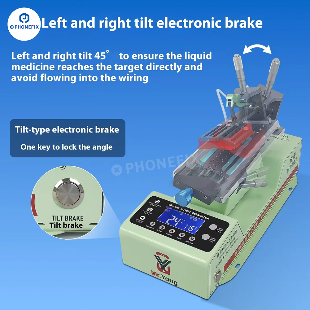 YCS MY-023 LCD Heating Separator for Phone Flat/Edge Screen Repair