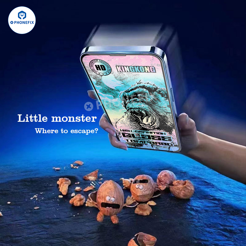 High Aluminum Tempered Glass Protective Film for iPhone X–17 Pro Max