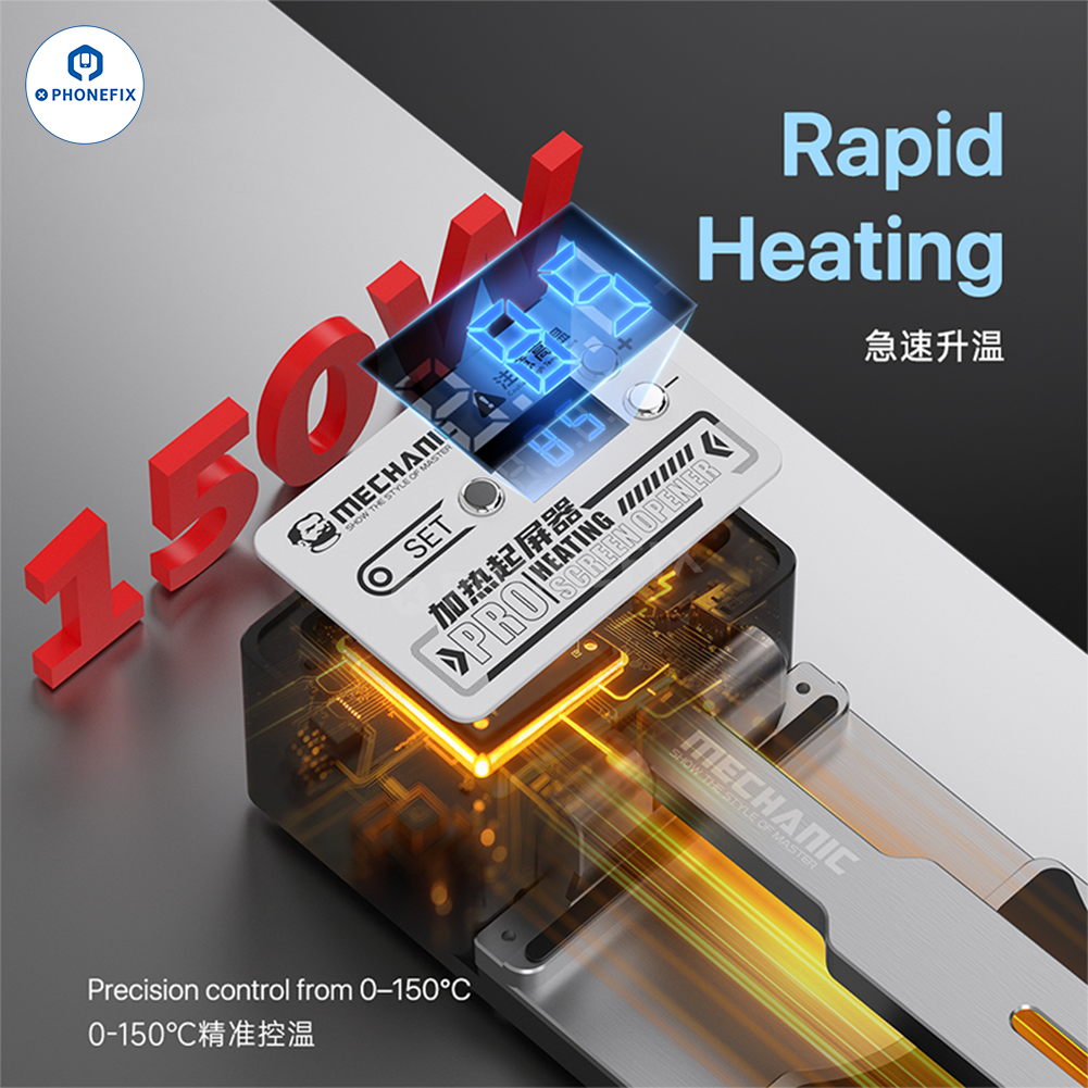 MECHANIC PRO Heating Screen Opener for Phone LCD Disassembly