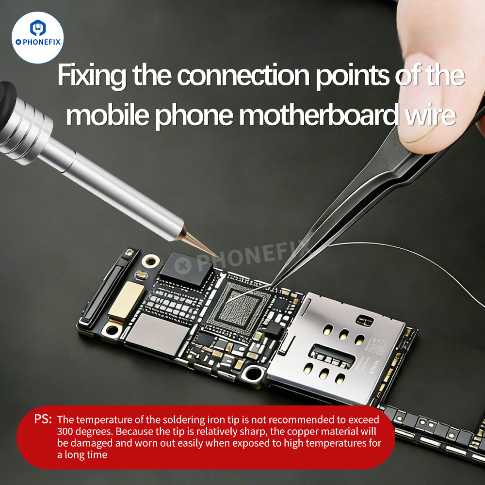 LANRUI C210-SI Quick Needle S01 Soldering Iron Tip for Motherboard Jumper Wiring - CHINA PHONEFIX SHOP Team