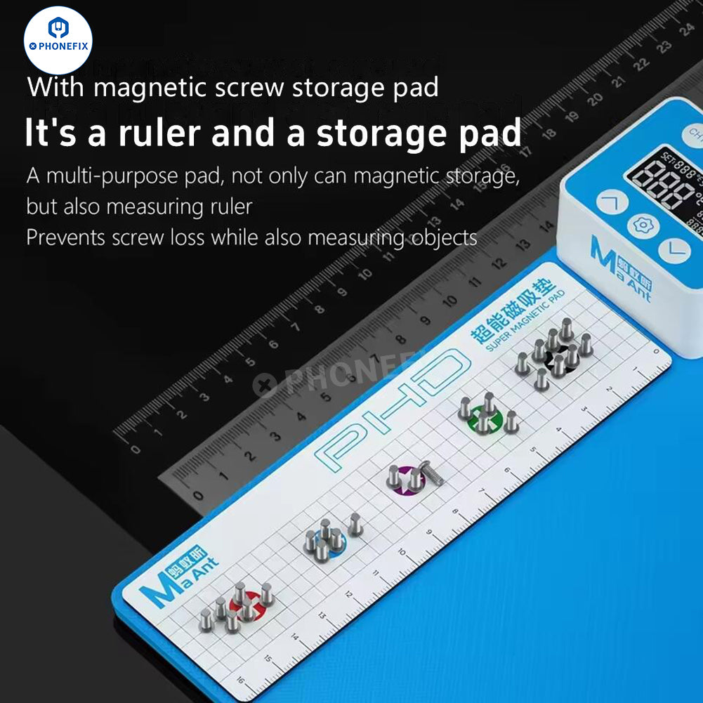 MaAnt PHD 12/15-inch Screen Heating Separator Screw Magnetic Pad