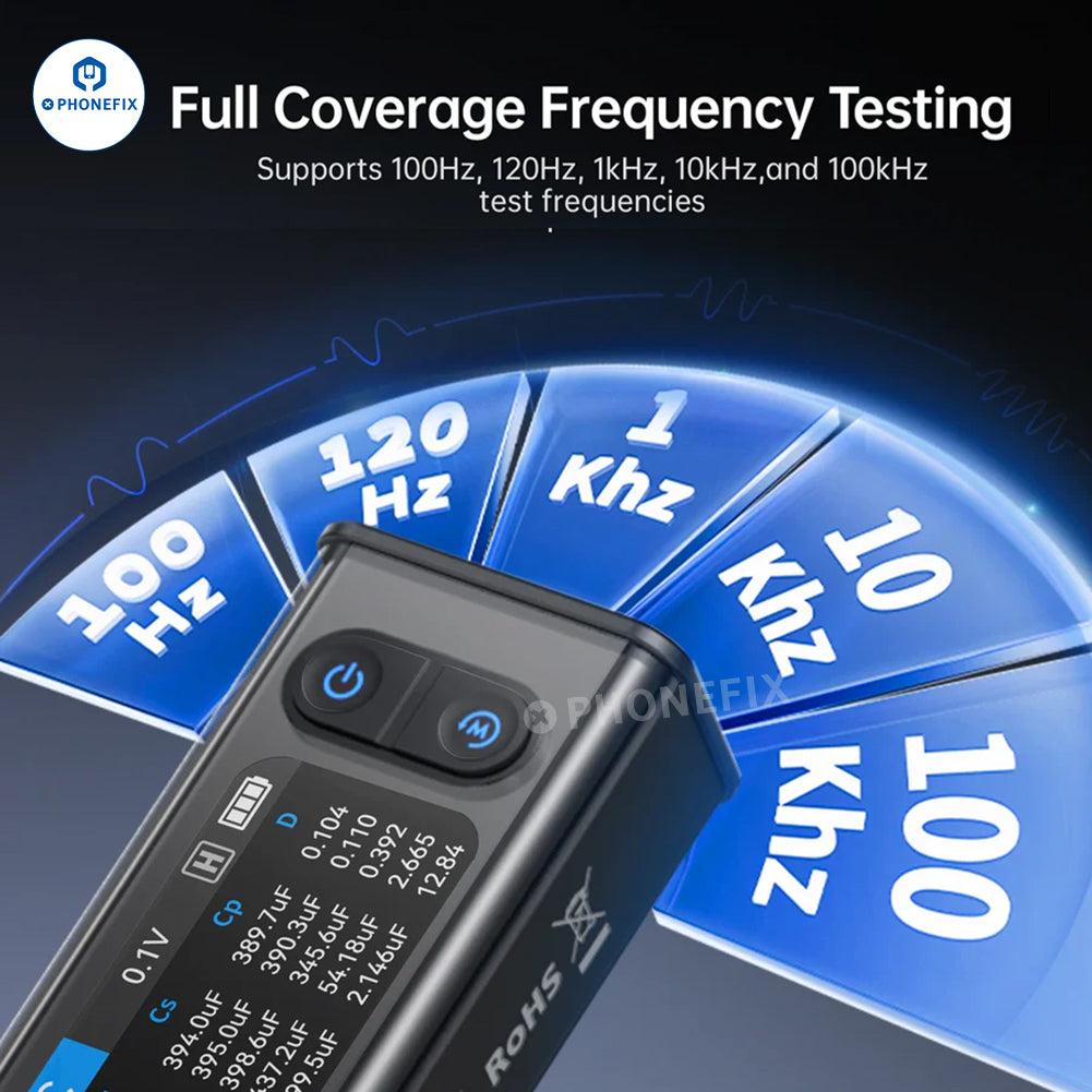 FNIRSI LCR-ST2 Bridge ESR Tweezer SMD BGA Component Tester