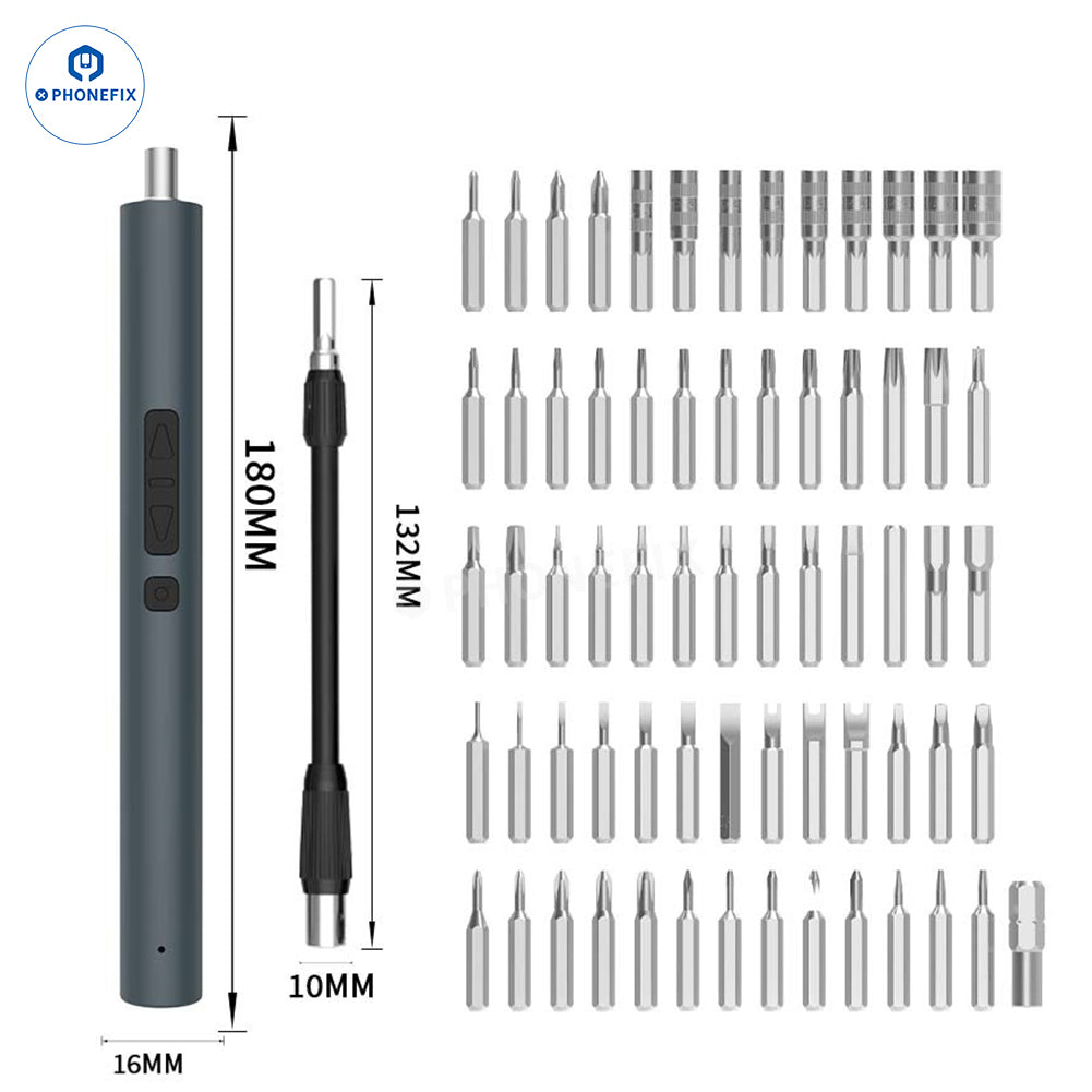 PHONEFIX multi bit Precision Power Screwdriver Electronics Toolkit - CHINA PHONEFIX SHOP Team