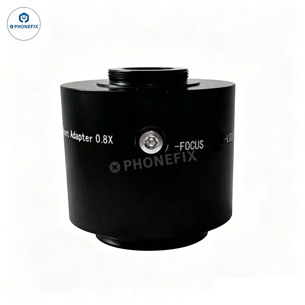0.35X 0.4X 0.5X 0.63X 0.8X C-mount Adapter Lens for Microscopes