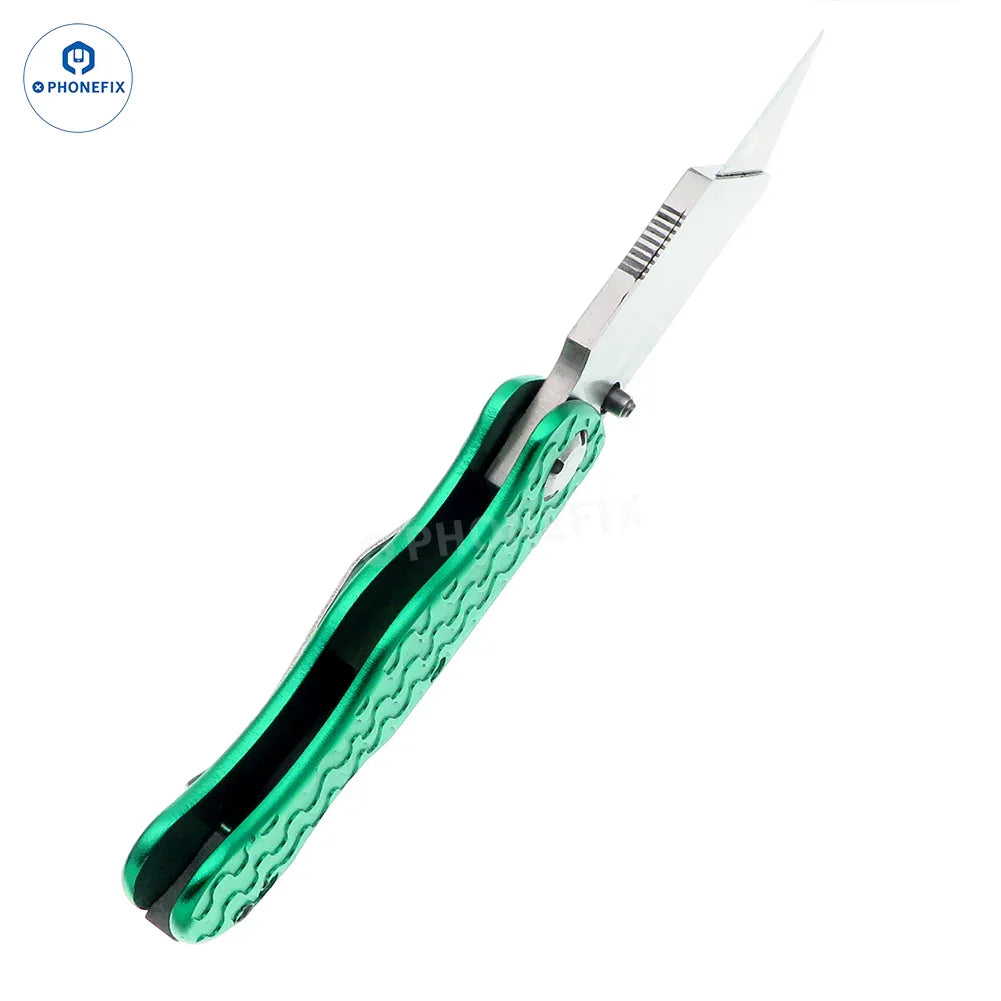 Metal-Handled Multifunctional Folding Utility Knife - CHINA PHONEFIX SHOP Team