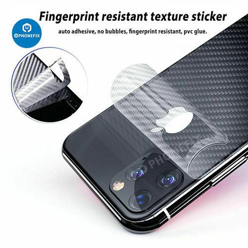 3D Back Protector Film Carbon Fiber Sticker For iPhone 8-14 Pro Max - CHINA PHONEFIX