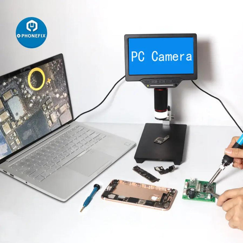4.3 inch LCD Digital USB Microscope For PCB Soldering Repair - CHINA PHONEFIX