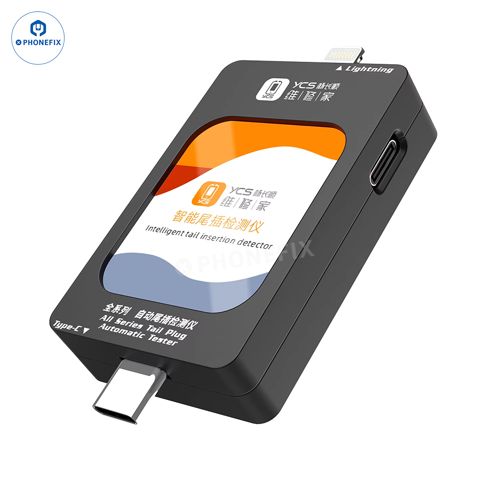 YCS 2ND Mobile Charging Tail Plug Port Tester Fault Power Meter