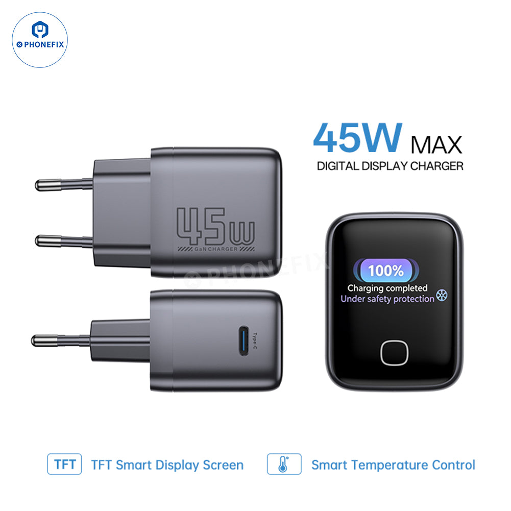 JCID GaN Fast Charger & Charging Cable for Mobile Phone/Electrics