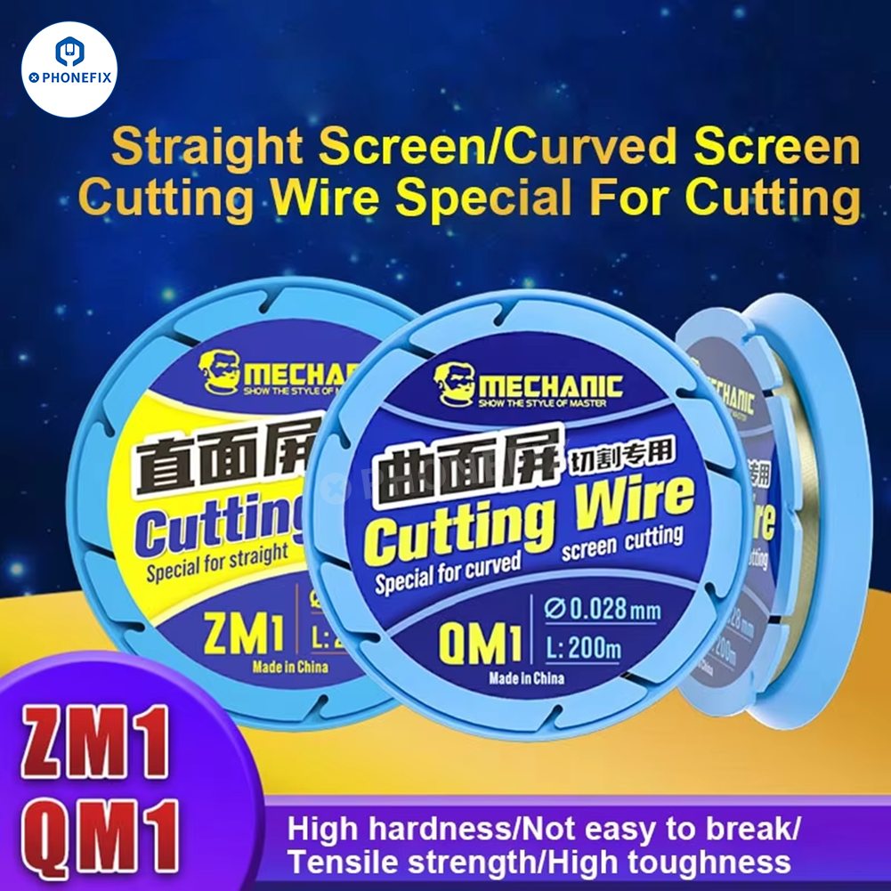 Phone Touch Screen Cutting Wire Curved LCD Screen Separating