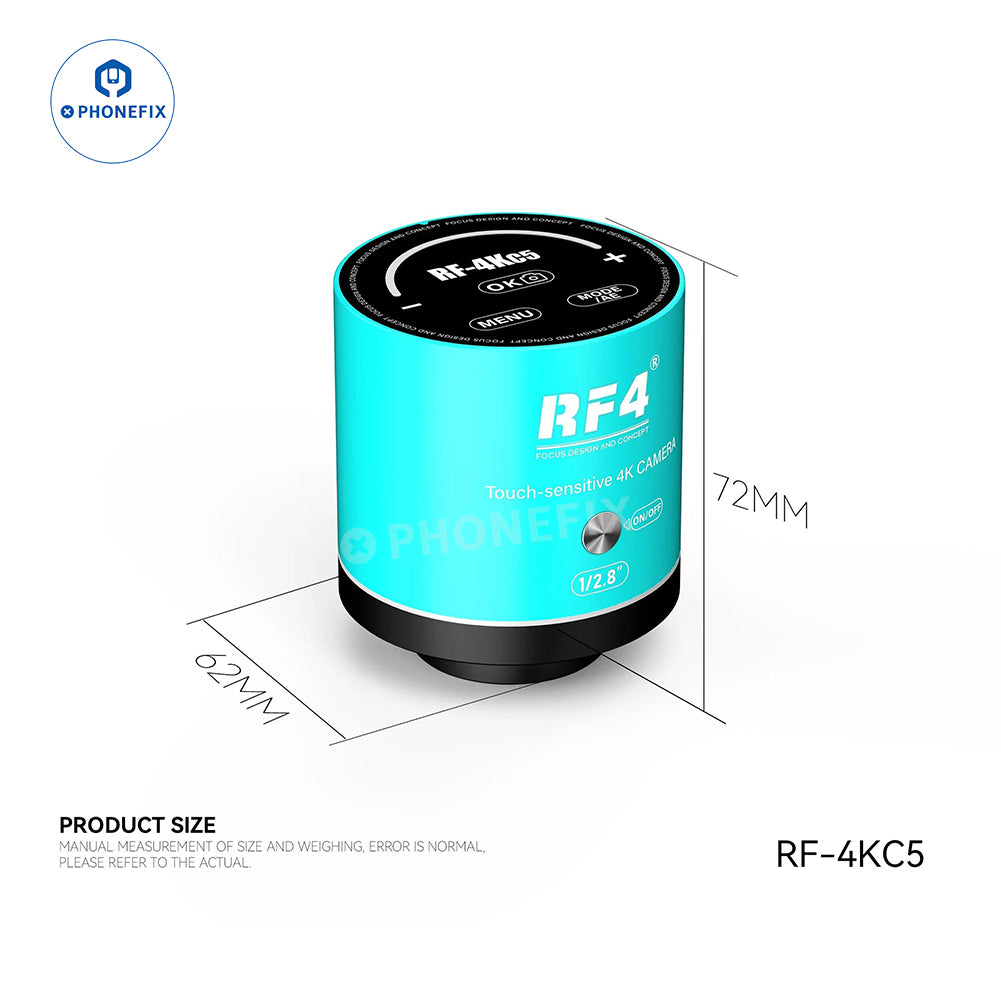 RF4 Microscope 2K 4K Ultra HD Camera for Mobile Phone Repair