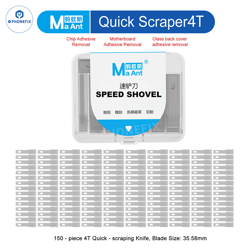 MaAnt 21T 4T Speed Shovel PCB Cutting Blade CPU Glue Remover