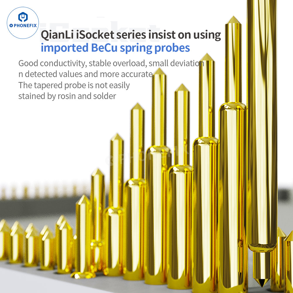 QIANLI MEGA-IDEA iSocket iPhone 17 Series PCB Layered Test Fixture