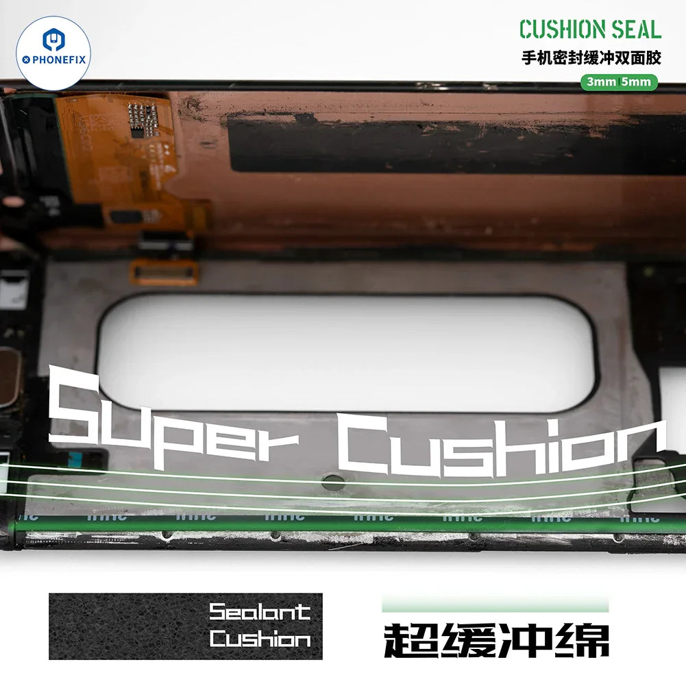 2UUL Cushion Sealing Tape for Mobile Screen/Back Cover/Frame Repair - CHINA PHONEFIX SHOP Team