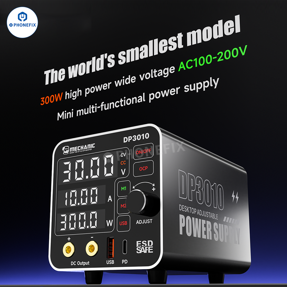 MECHANIC DP3010 30V 10A Power Supply for Phone/Laptop Repair