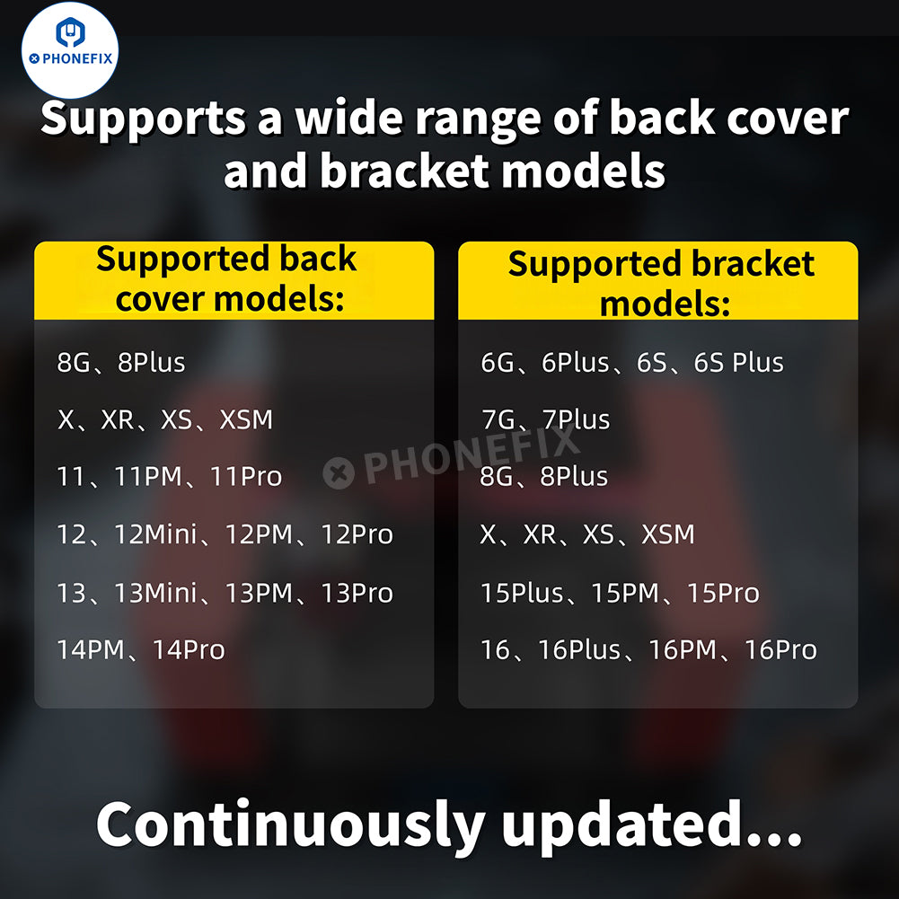 YCS DPCA Mini Laser Machine for iPhone Back Glass/Bracket Removal