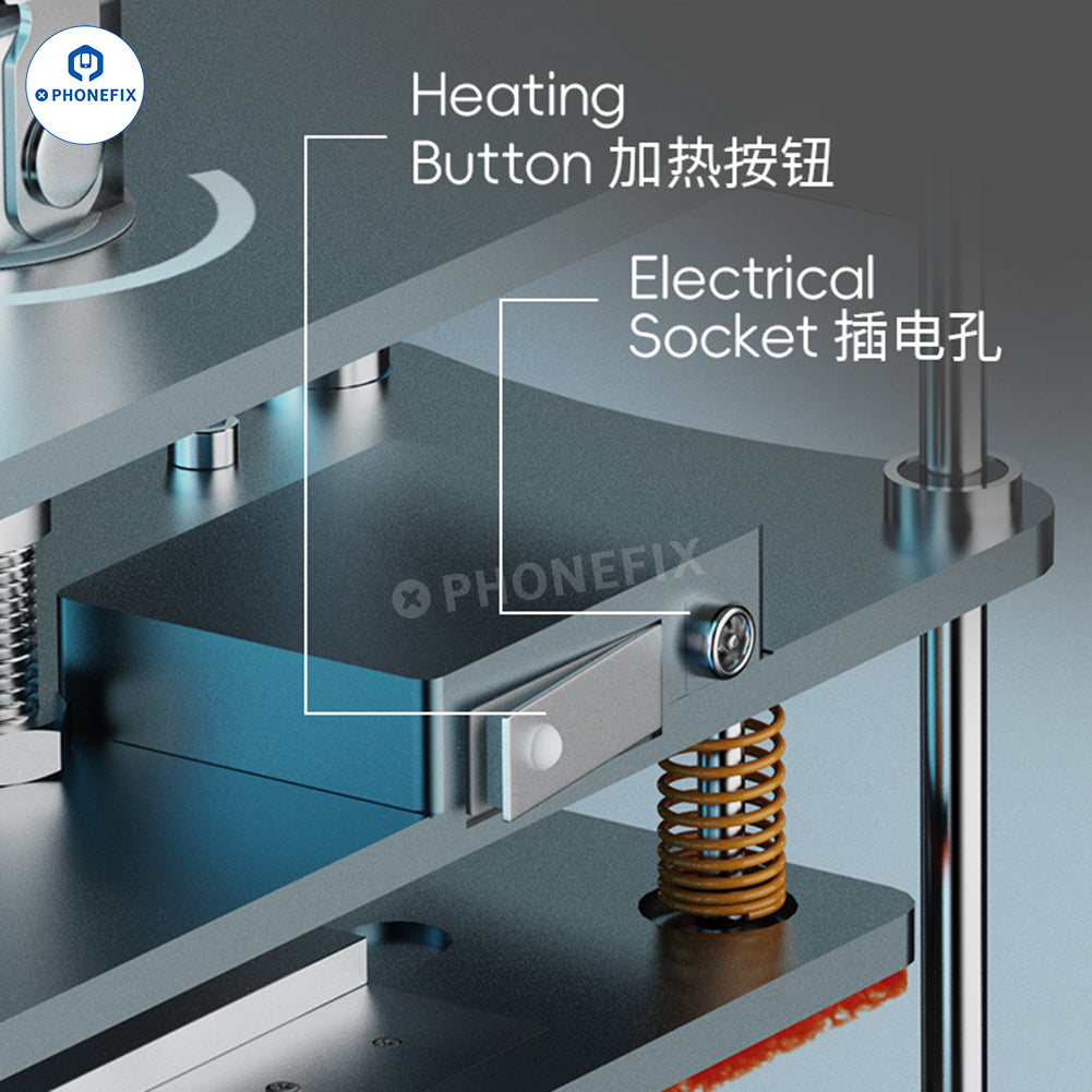 iFixes iK02 Phone Screen/Back Cover Heating Pressure Holding Platform - CHINA PHONEFIX SHOP Team