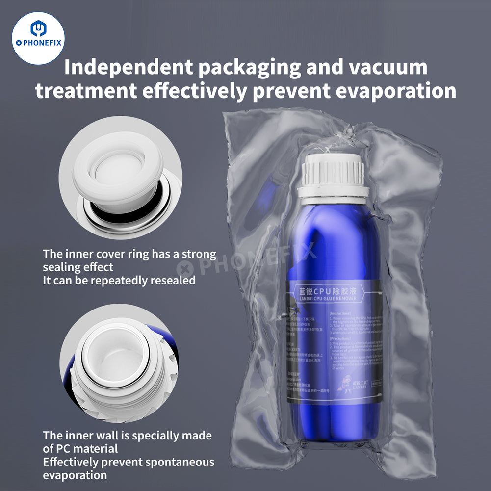 LANRUI Chip Adhesive Cleaner for iPhone CPU Glue Removal