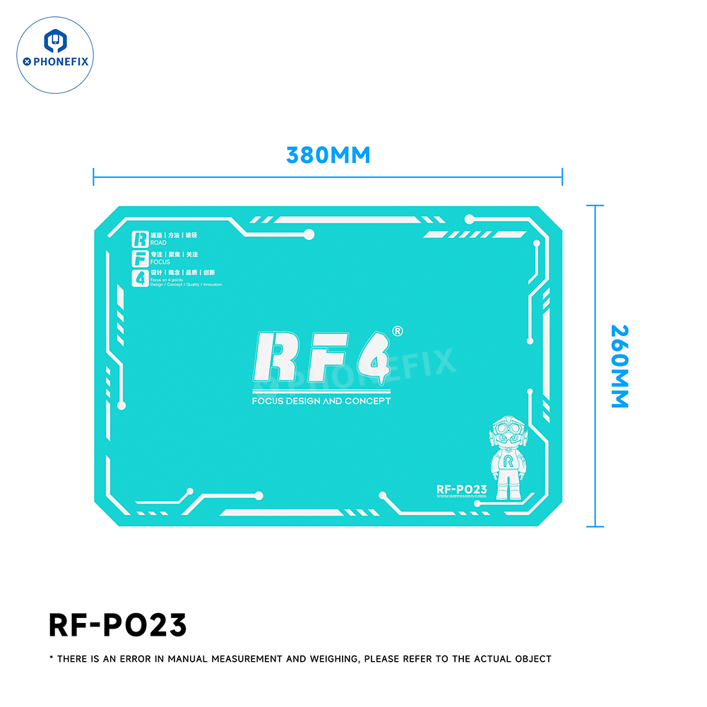 RF4 RF-PO23 RF-PO24 High Temperature Resistant Silicone Pad