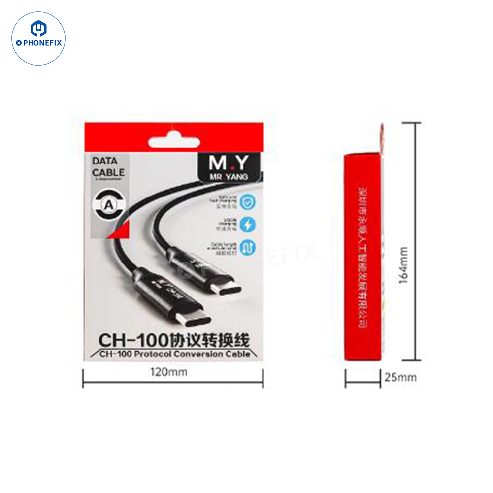 YCS Mr. Yang CH-100 Protocol Conversion Fast Charging Data Cable