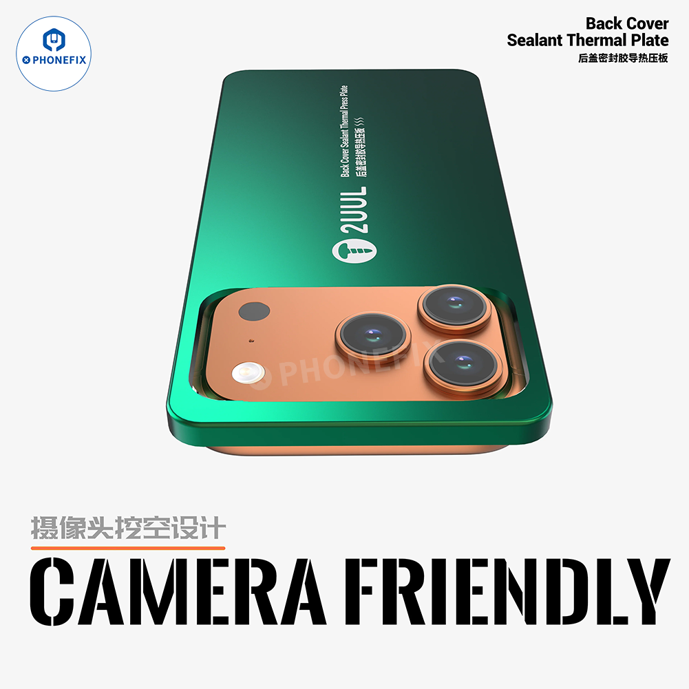2UUL DA68 Back Cover Sealant Thermal Plate for iPhone 17 Pro Max