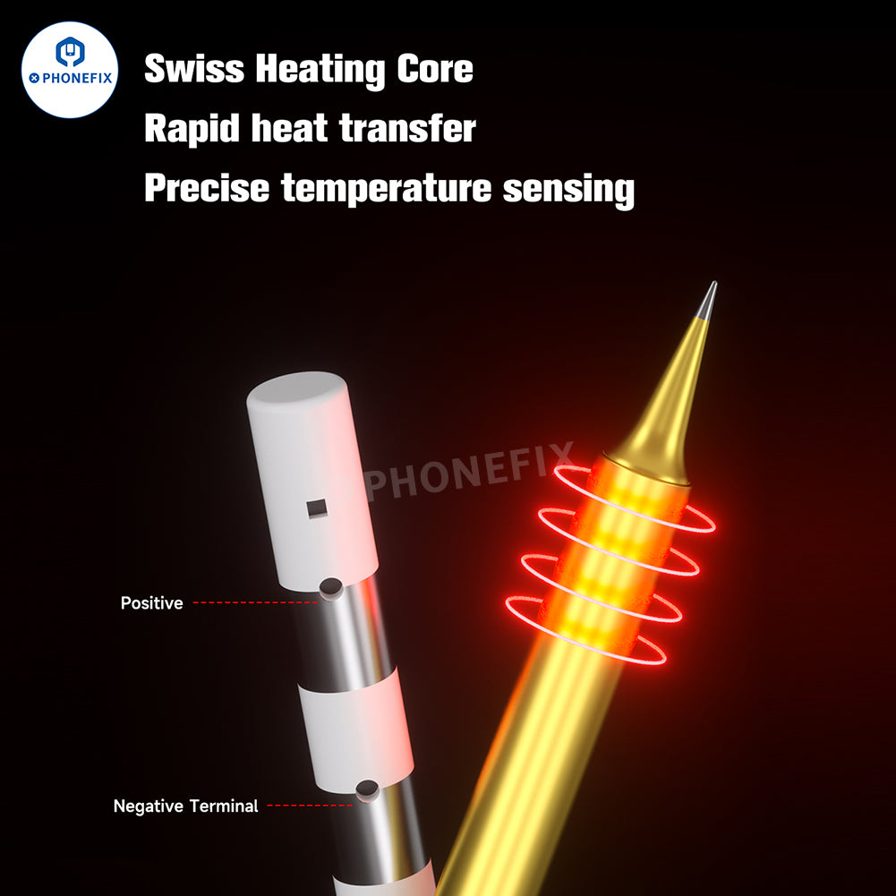 MECHANIC OT Series Soldering Iron Tips for T12 950 Rework Station