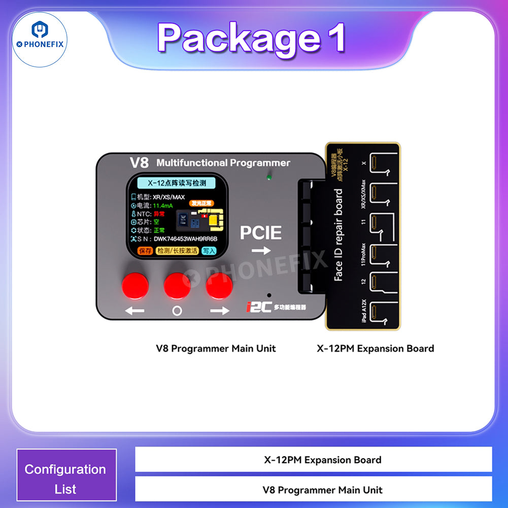 i2C V8 Multifunctional Programmer for iPhone Face ID Repair - CHINA PHONEFIX SHOP Team