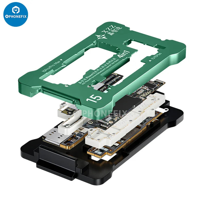 XZZ iPhone 15 Series 4 In 1 Motherboard Layered Test Fixture XZZ iPhone 15 Series 4 In 1 Motherboard Layered Test Fixture