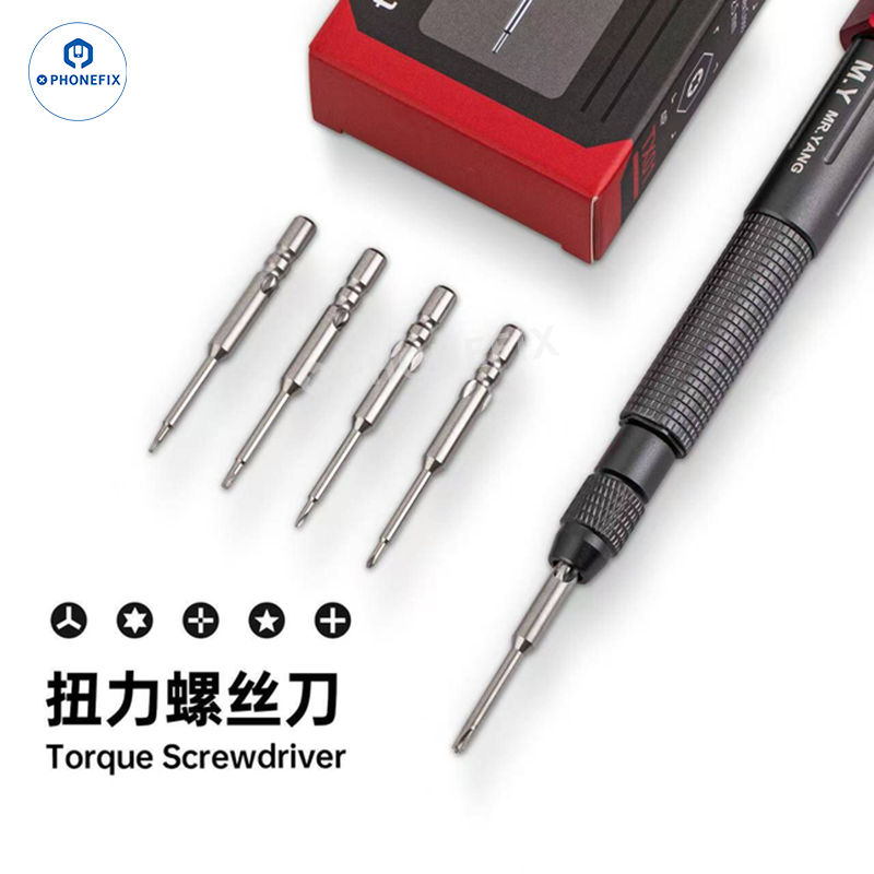 YCS M.Y-TX01 5-in-1 Torque Screwdriver for iPhone 17/Phone Repair - CHINA PHONEFIX SHOP Team