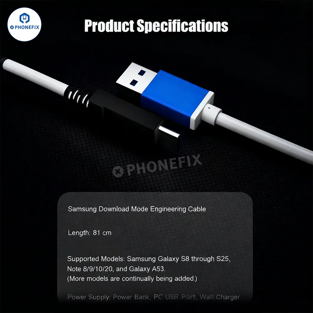 Samsung Download Mode USB Type-C Engineering Cable | CHINA PHONEFIX ...