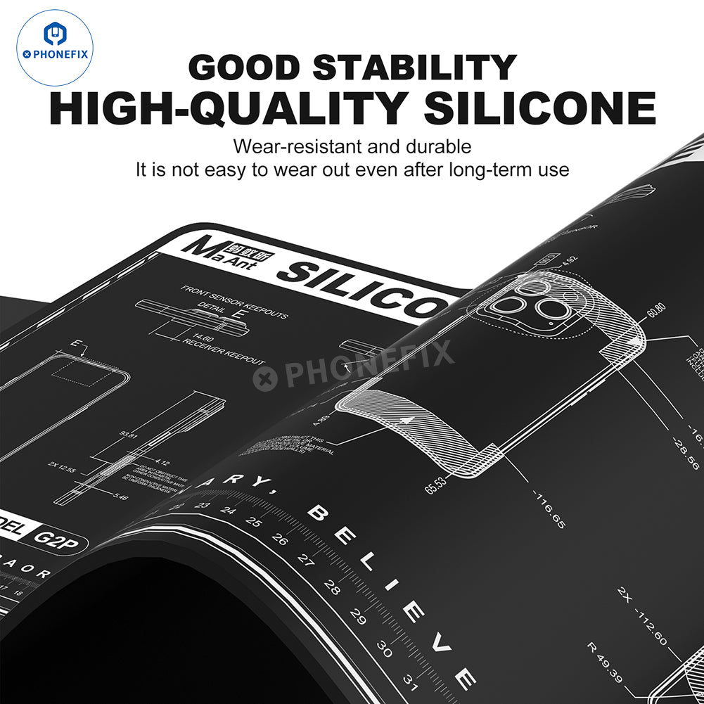 MaAnt G2P G2mini Heat Insulation Silicone Pad for Phone Repair