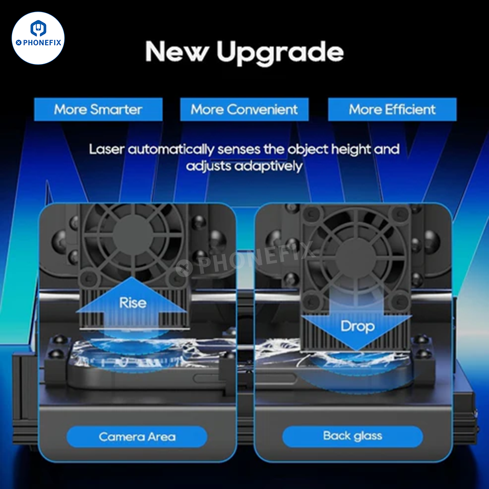 Xwitzeal V8 Ultra Laser Machine for iPhone 8-16 Back Glass Removal