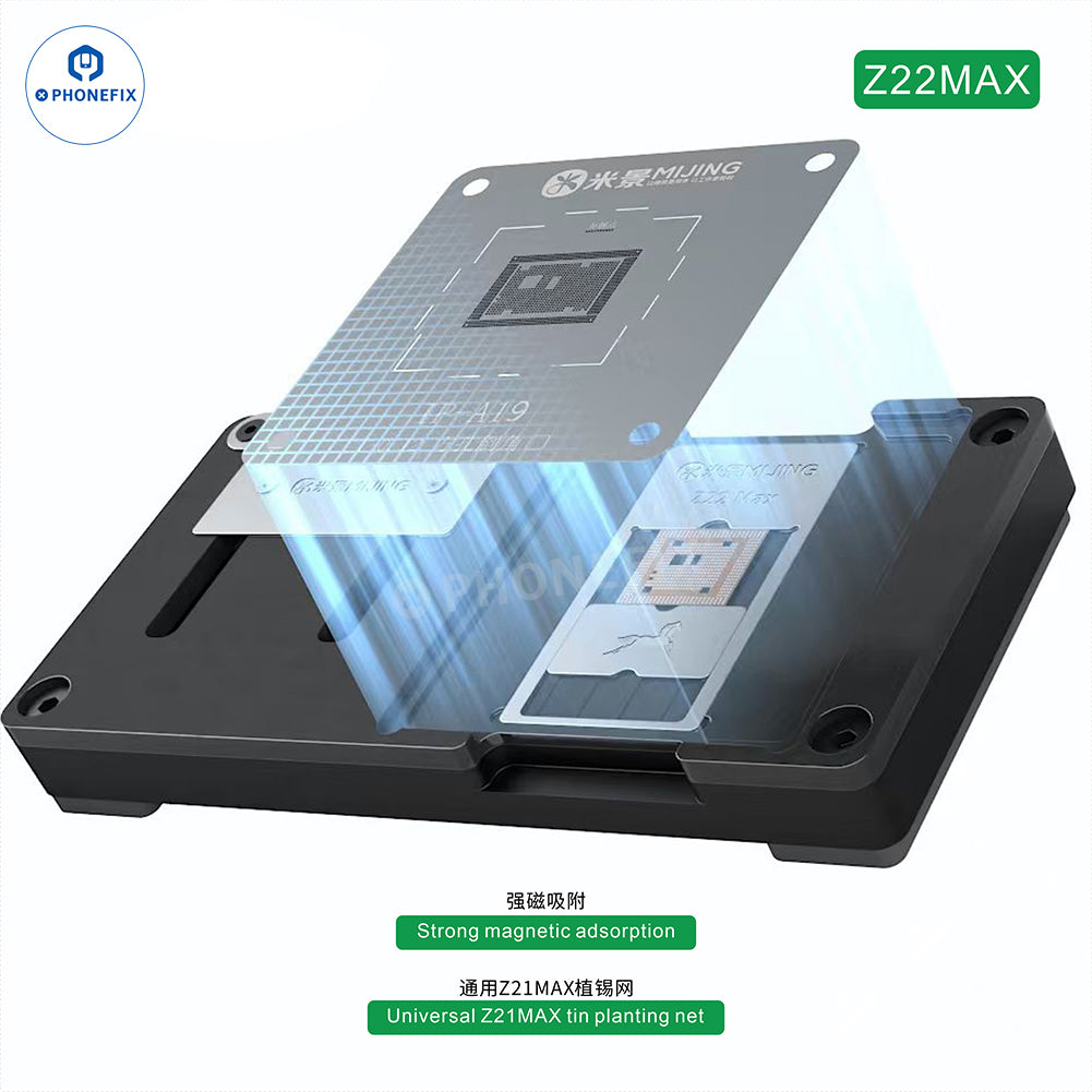 Piattaforma di reballing MIJING Z22MAX/Rimozione colla per iPhone e Android - Team CHINA PHONEFIX SHOP