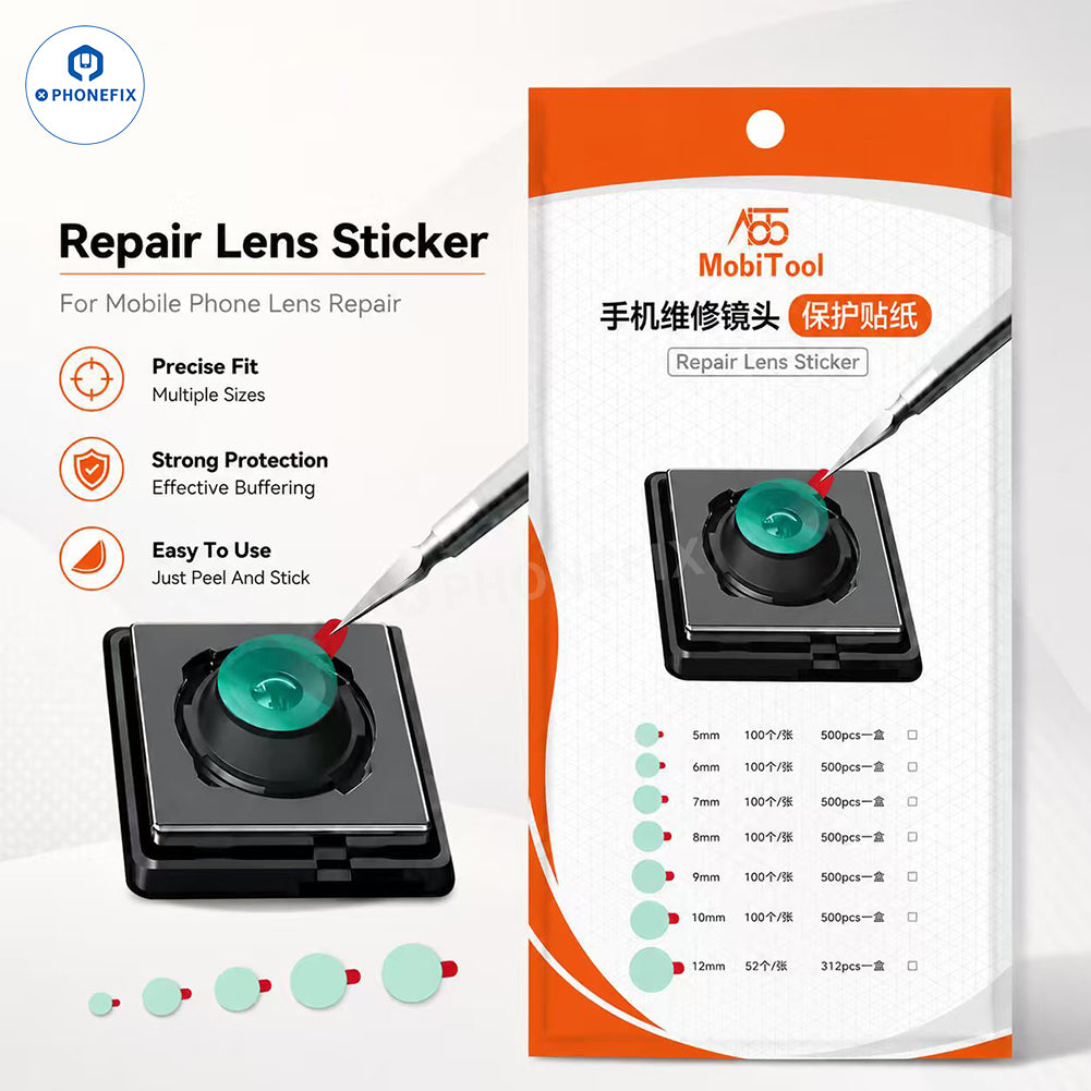 MobiTool Camera Lens Protective Sticker for Mobile Phone Repair - CHINA PHONEFIX SHOP Team