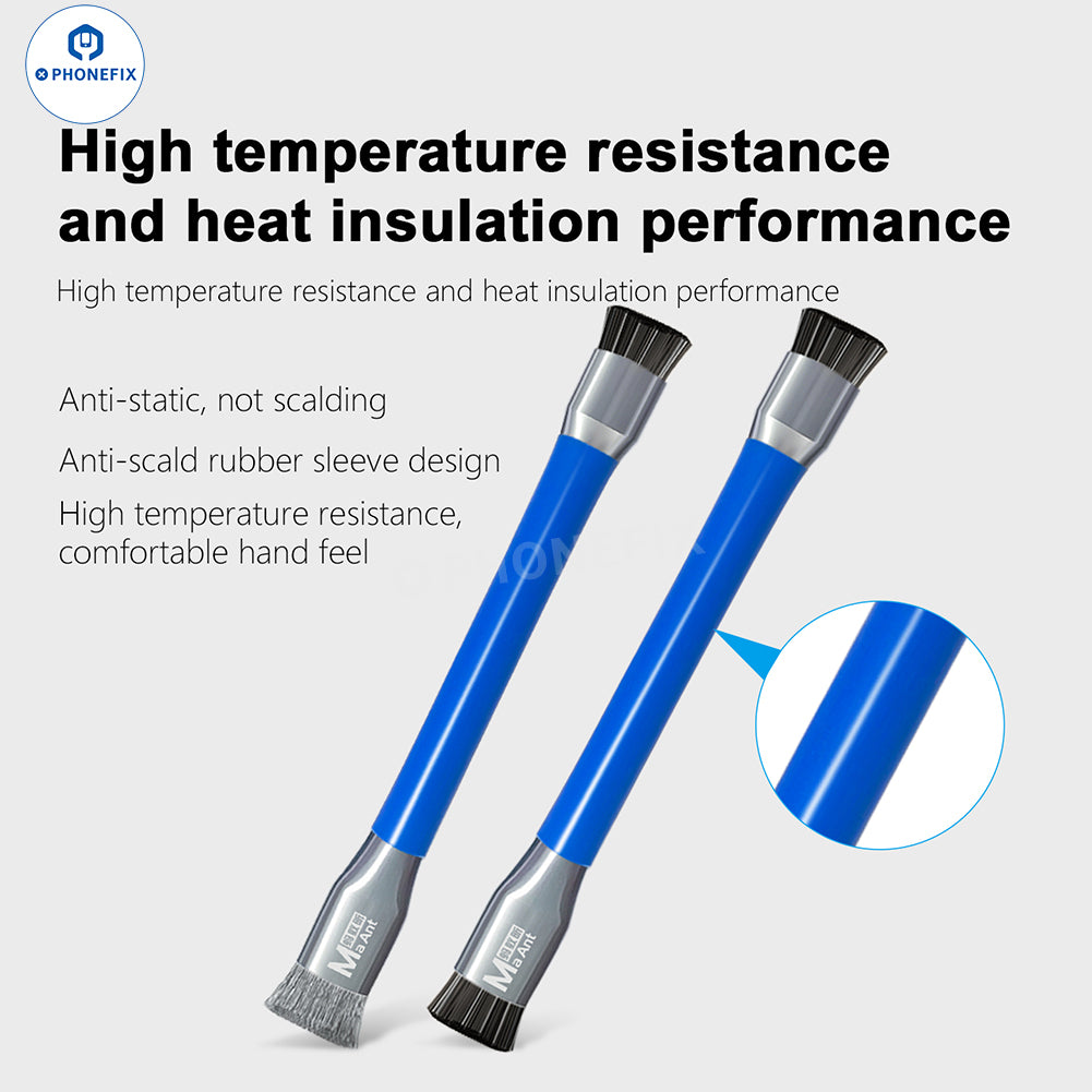 MaAnt M090A M090B Double-head Brush Mobile PCB IC Cleaning Tool
